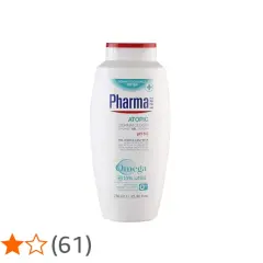 Bote blanco de shower gel para que sirve: cuidado dermatológico para piel atópica o muy seca, con pH 5.5 y 10% urea.