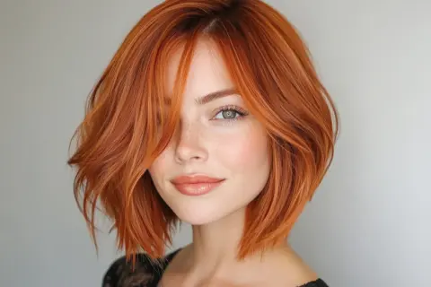 Cortes para pelo fino y sin volumen: un bob desfilado con capas sutiles que dan movimiento y textura, ideal para realzar la melena.