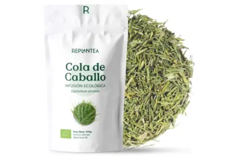 Bolsa de infusión ecológica de Cola de Caballo. Descubre para qué sirve la cola de caballo, ideal para infusiones.