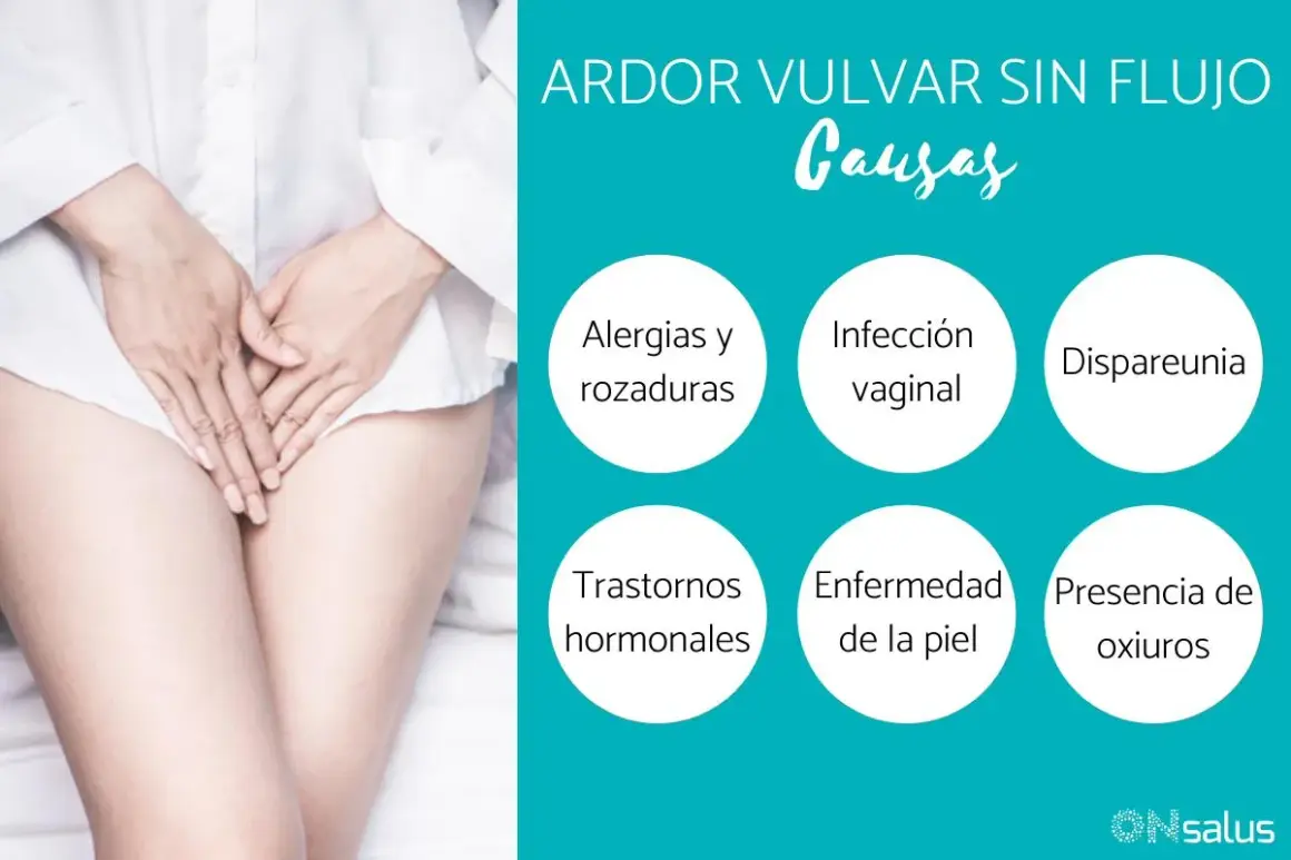 Ardor vulvar: causas como alergias, infecciones, dispareunia, trastornos hormonales, enfermedad de la piel y oxiuros. Busca ardor vulvar remedios caseros.
