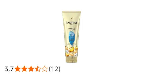 Tubo de Pantene Miracle Serum Cuidado Clásico con Omega 9. Descubre cómo usar este sérum para un cabello radiante.